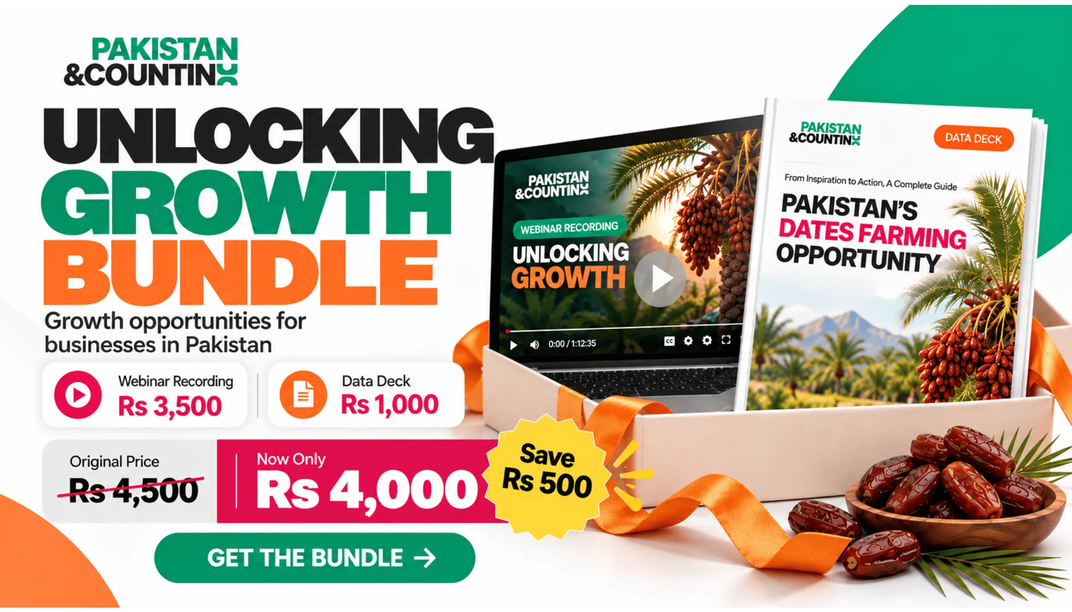 Dates Production in Pakistan: Webinar + Data Deck Bundle