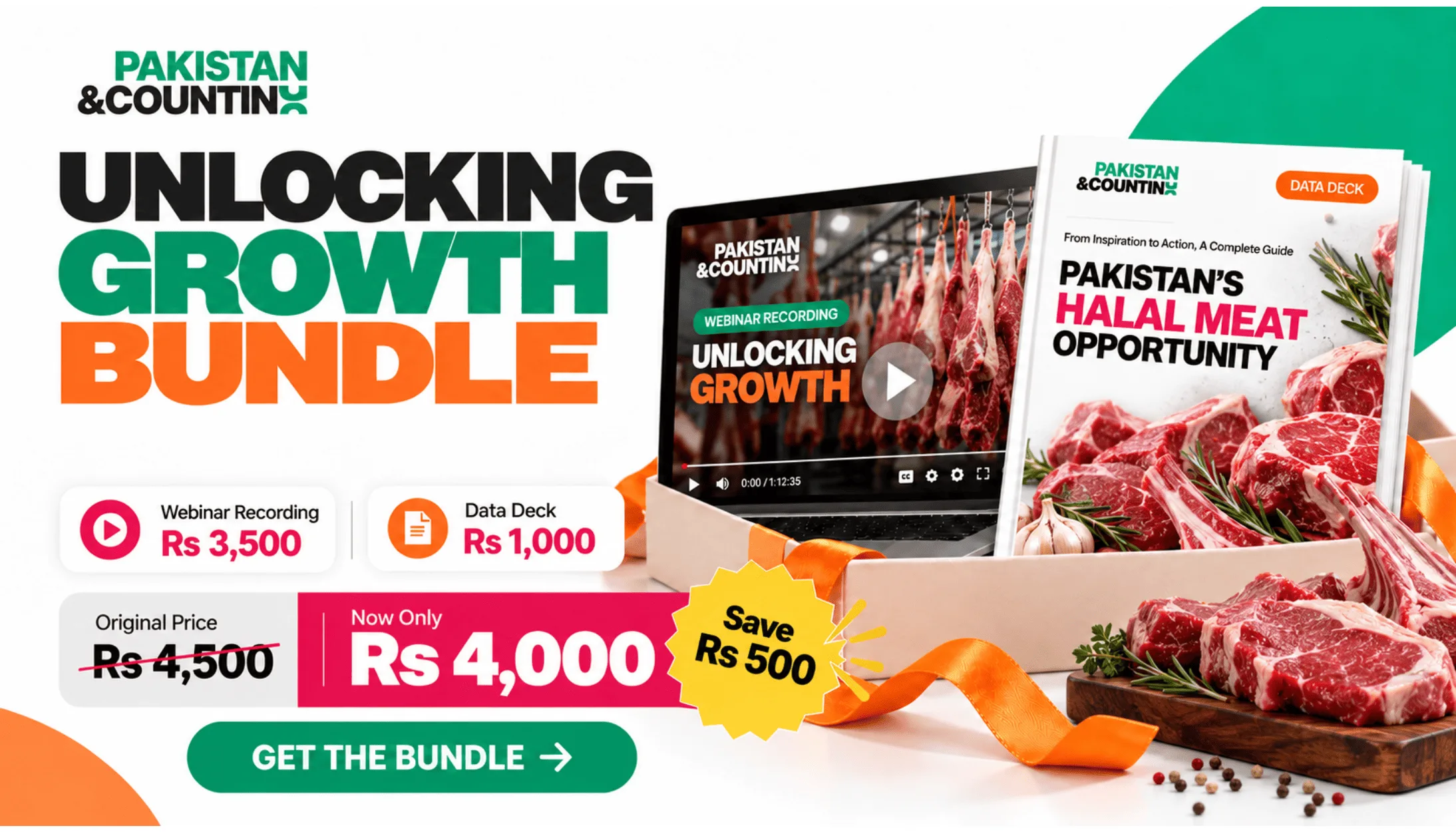 Halal Meats in Pakistan: Webinar + Data Deck Bundle