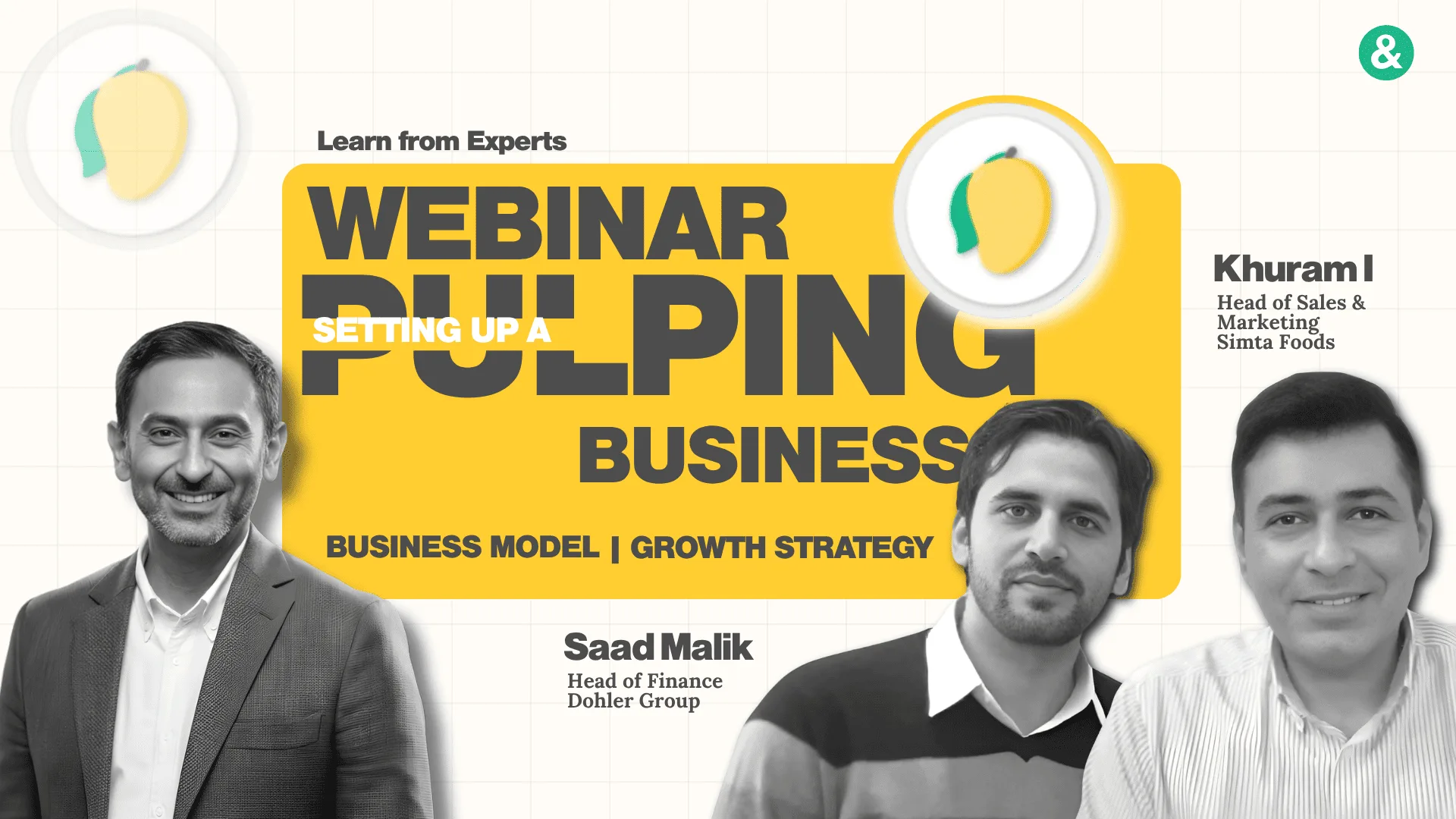 Setting Up A Mango Pulping Business — Pakistan & Counting webinar