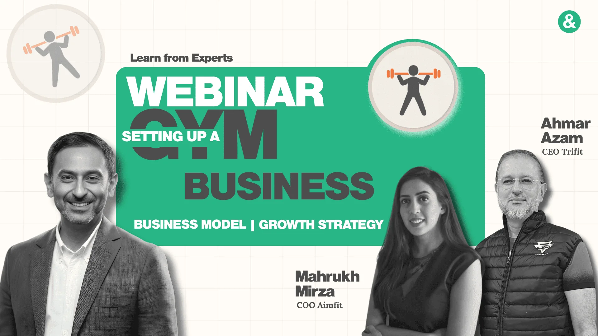 Setting Up A Gym Business — Pakistan & Counting webinar