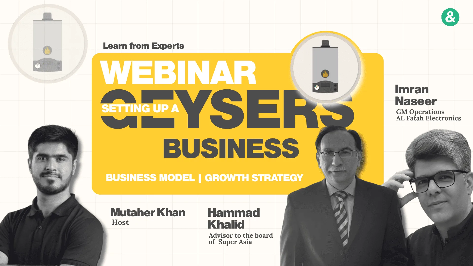 Setting Up A Geysers Business — Pakistan & Counting webinar