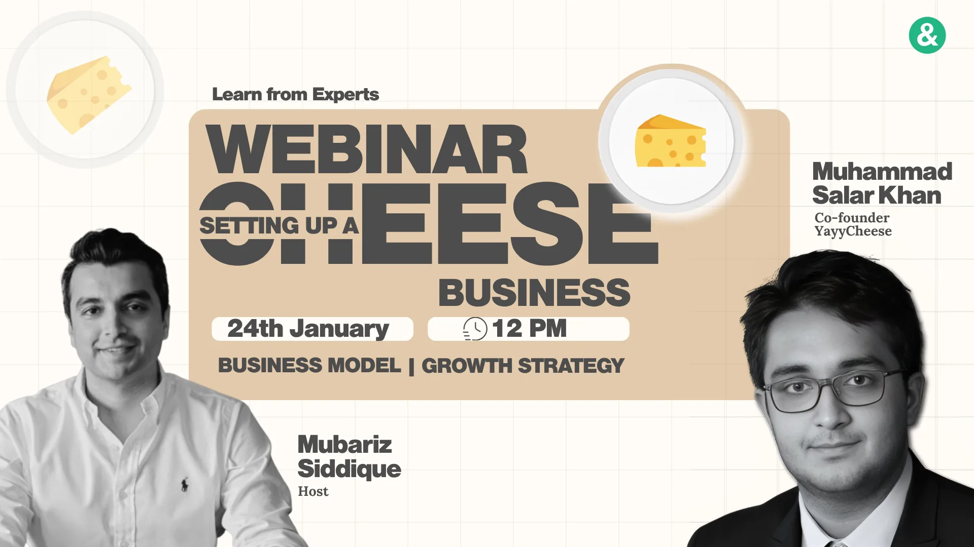 Setting Up A Cheese Business — Pakistan & Counting webinar