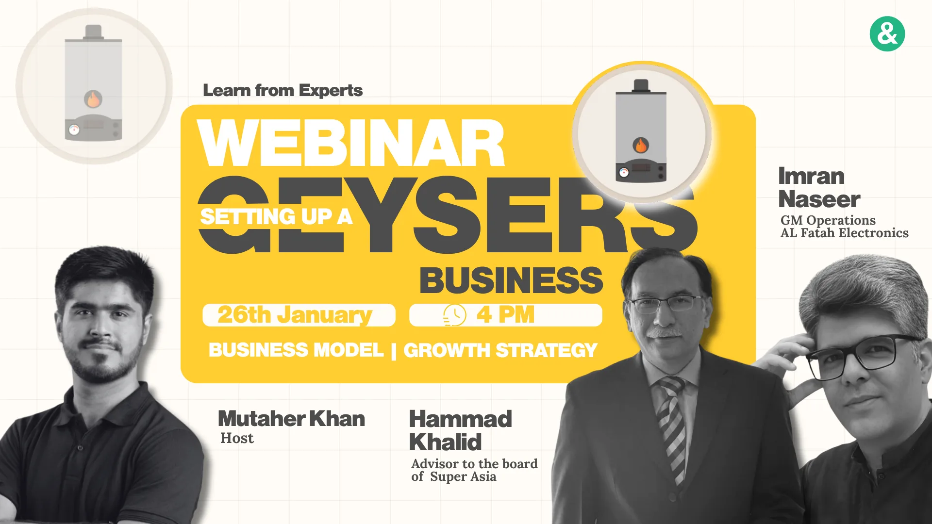 Setting Up A Geysers Business — Pakistan & Counting webinar