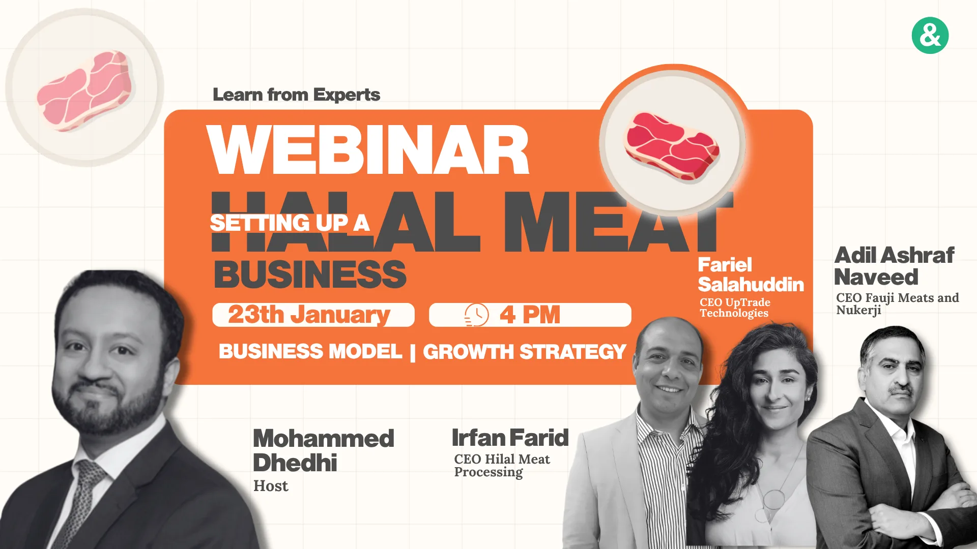 Setting Up A Halal Meat Business — Pakistan & Counting webinar